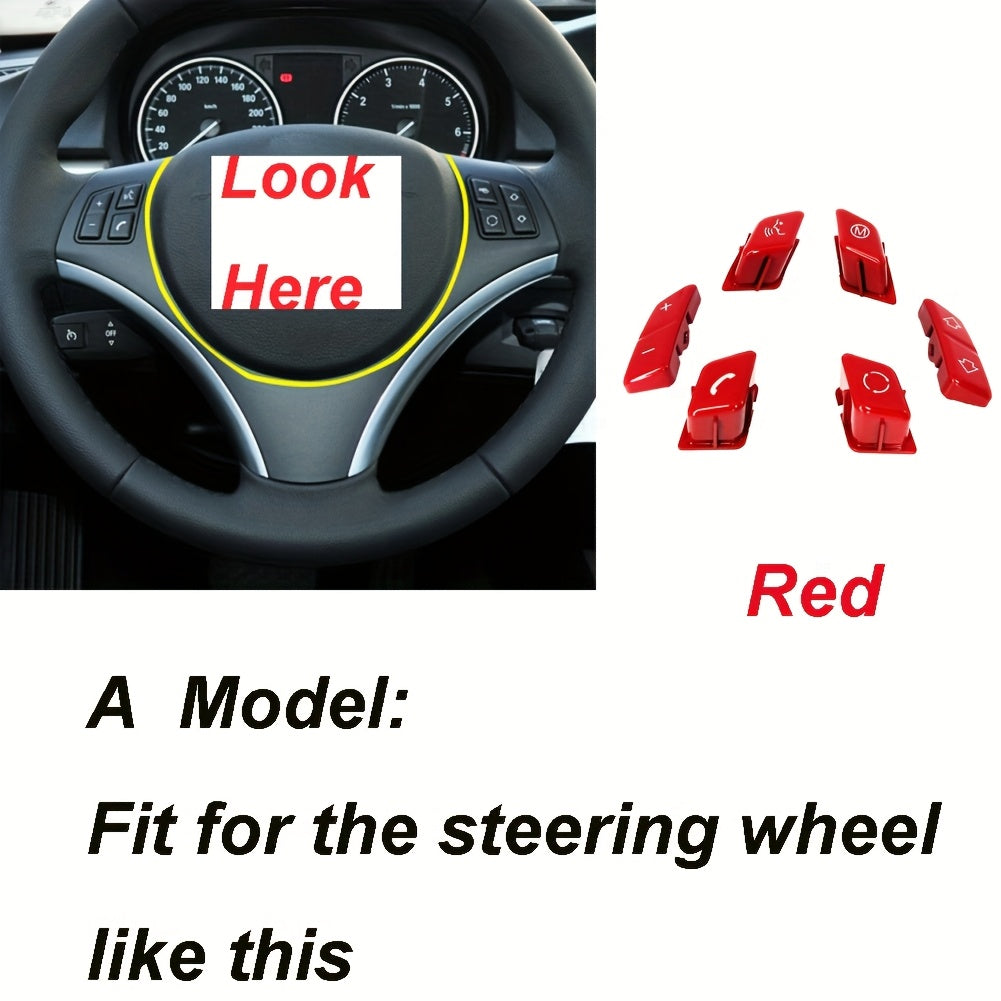 BMW M Button Switch - E90 E92 E93 M3 E81-E88 X1 E84 Steering Red A Model