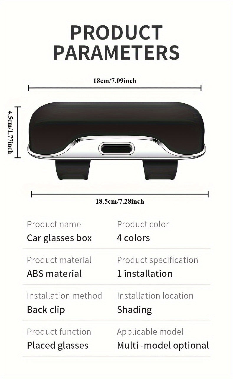 German Car Sun Visor Glasses Case - BMW Audi Mercedes