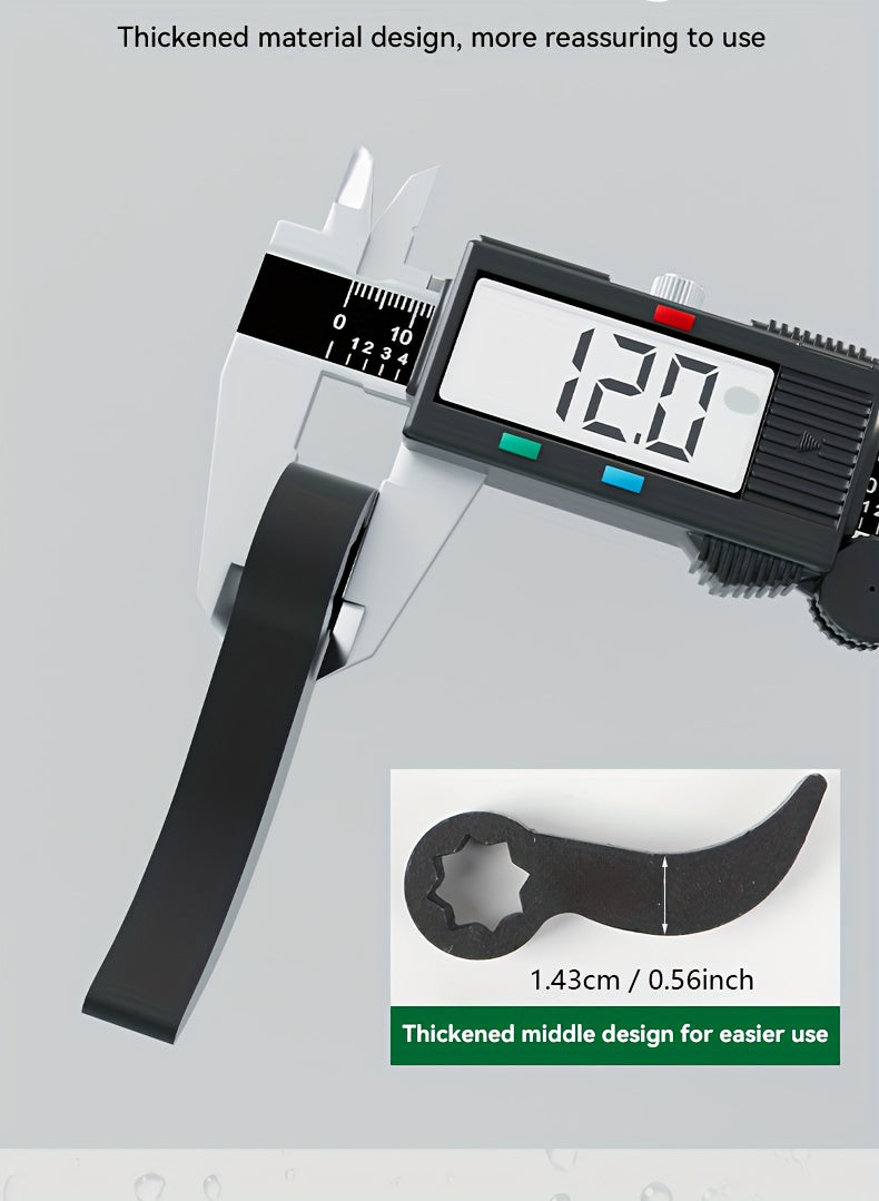 Bull Horn Half Shaft Disassembly Tool - 3/8 Drive Axle Removal Pry Bar