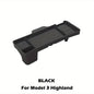 Tesla Model 3 Highland & Model Y Juniper Dashboard Storage Tray - Premium Silicone Black