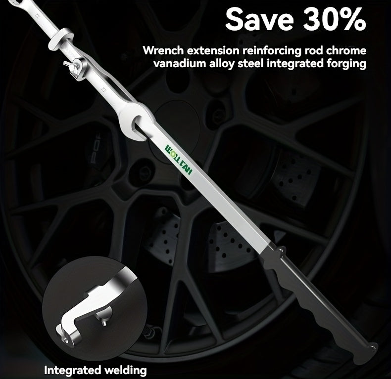 Universal Extension Wrench Tool - Torque Converter Rod with Enhanced Grip