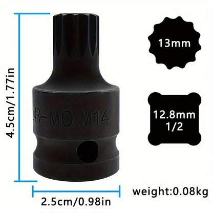 VW Audi Engine M14 Socket Wrench - 12-Point Special Tool for VAG Engines