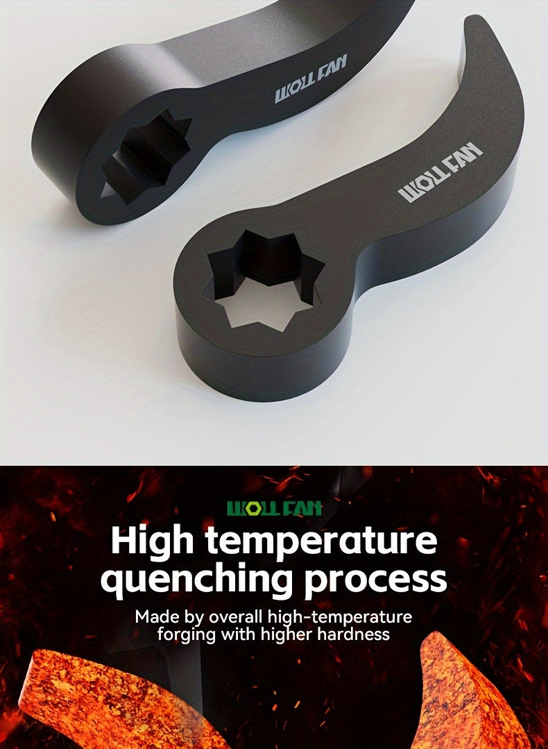 Bull Horn Half Shaft Disassembly Tool - 3/8 Drive Axle Removal Pry Bar