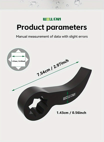 Bull Horn Half Shaft Disassembly Tool - 3/8 Drive Axle Removal Pry Bar