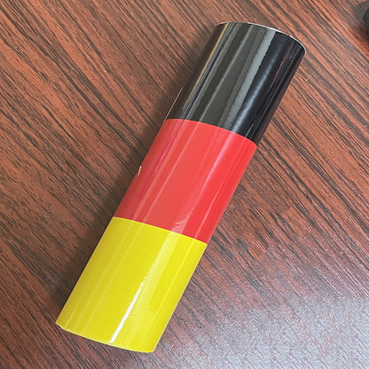 BMW M Color Stripes Rally Sticker - 39.37" Racing Decal Kit German color