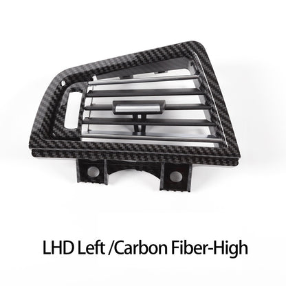 BMW F10 F11 F18 Dashboard Air Vent Grille - 520i-535i 2010-17 Left Carbon Fiber
