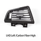 BMW F10 F11 F18 Dashboard Air Vent Grille - 520i-535i 2010-17 Left Carbon Fiber
