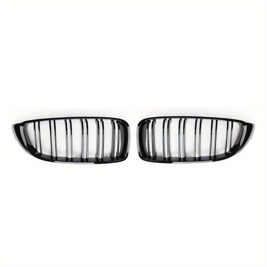 BMW F32 F33 F36 F80 F82 M4 Style Kidney Grille - Black