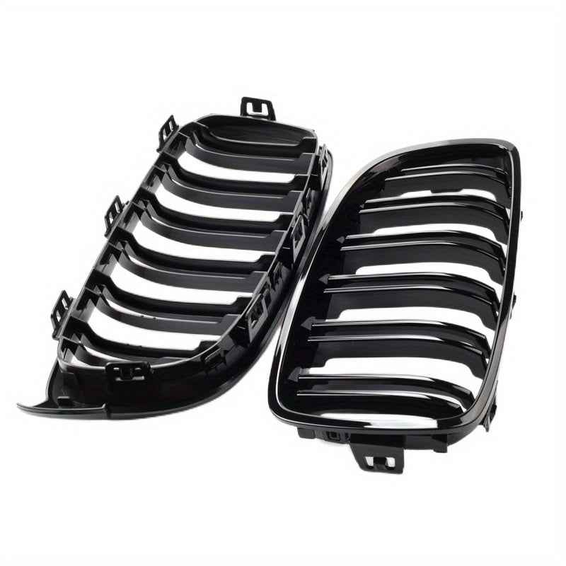 BMW F32 F33 F36 F80 F82 M4 Style Kidney Grille - Black