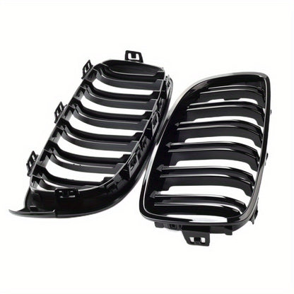 BMW F32 F33 F36 F80 F82 M4 Style Kidney Grille - Black