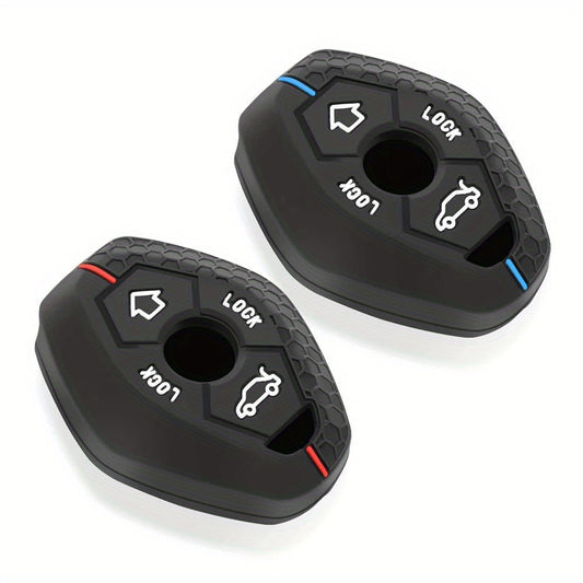 BMW Silicone Key Cover - X5 E53 X3 F83 3-7 Series 4-Button