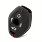 BMW Silicone Key Cover - X5 E53 X3 F83 3-7 Series 4-Button Red