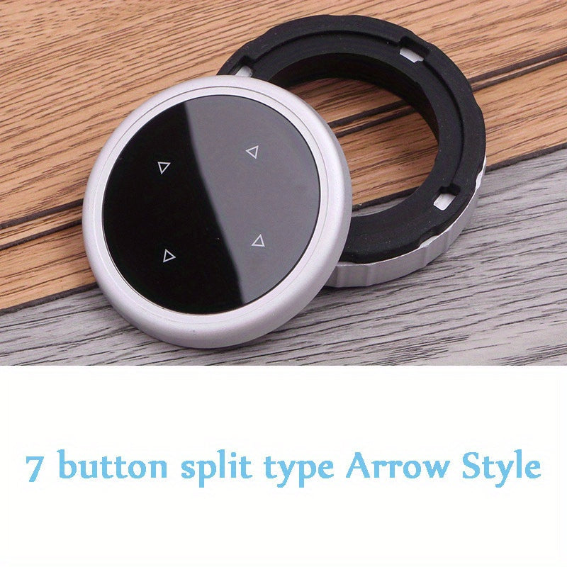 BMW iDrive Multimedia Button Cover - 1-7 Series X1-X6 Stickers For 7-Button Arrow