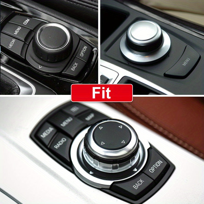 BMW iDrive Multimedia Button Cover - 1-7 Series X1-X6 Stickers