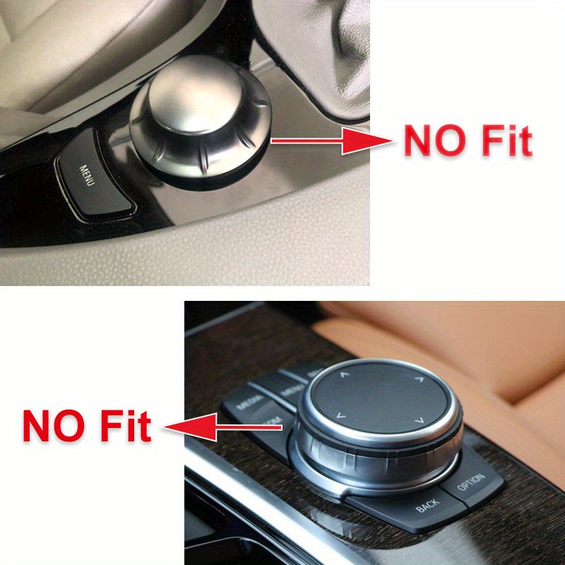 BMW iDrive Multimedia Button Cover - 1-7 Series X1-X6 Stickers