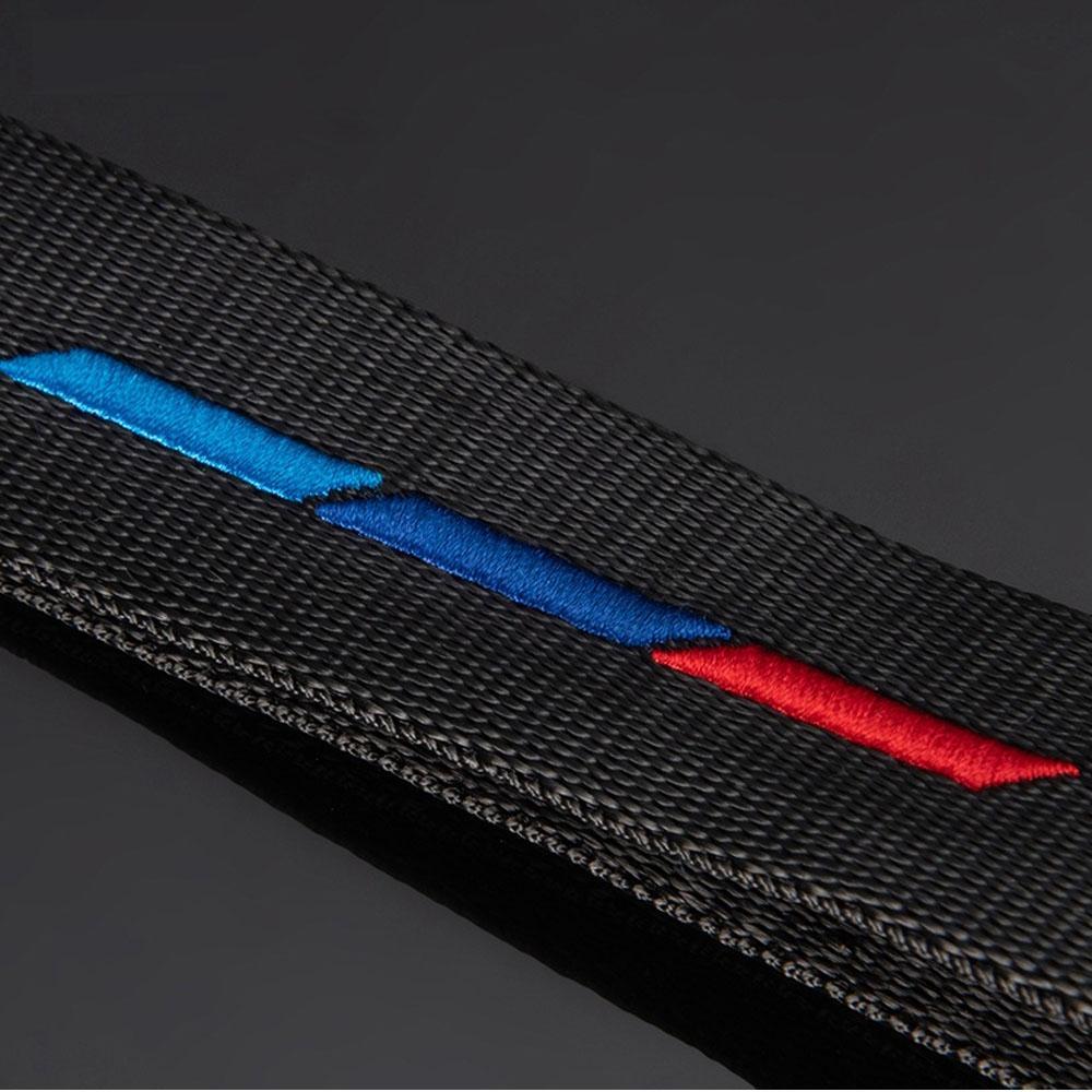 BMW Premium Nylon Key Ring - Logo Keychain E30-F35 M3 M5 X1-X7