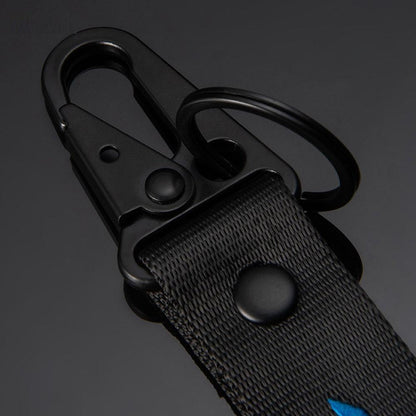 BMW Premium Nylon Key Ring - Logo Keychain E30-F35 M3 M5 X1-X7