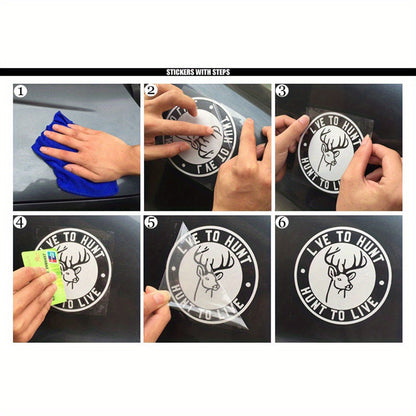 BMW Premium Vinyl Body Stickers - E36-F10 M3 M5 X1-X7 2pcs