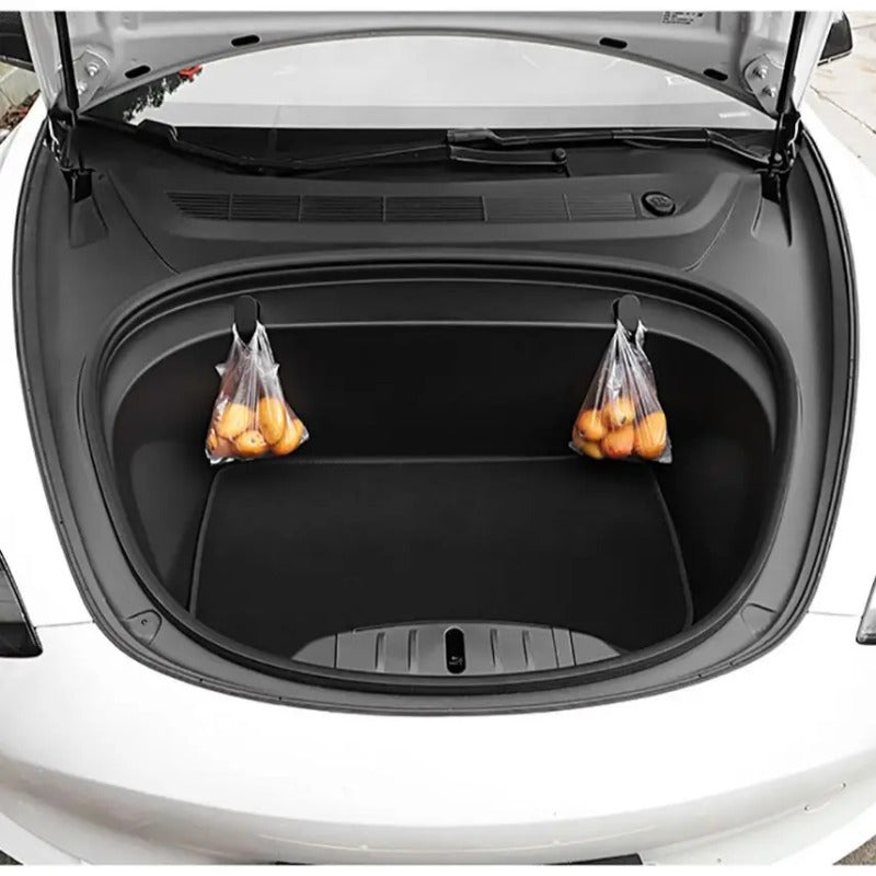 Tesla Model 3 Front Trunk Hooks (2017-2020) - 2pcs ABS Car Organizer Kit