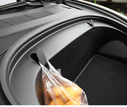 Tesla Model 3 Front Trunk Hooks (2017-2020) - 2pcs ABS Car Organizer Kit