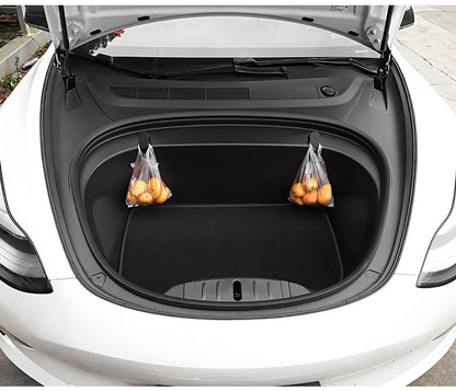 Tesla Model 3 Front Trunk Hooks (2017-2020) - 2pcs ABS Car Organizer Kit