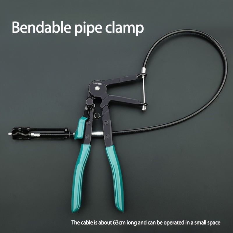 Flexible Wire Clamp Pliers with Buckle - Automotive Coolant Hose Tool