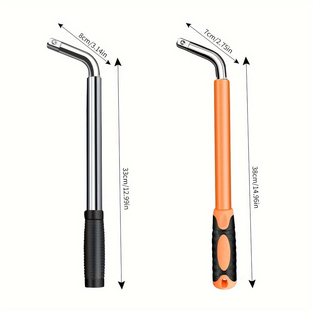 4-in-1 Telescoping Socket Wrench Set - Chrome Vanadium Steel Emergency Tool