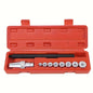 10-Piece Universal Clutch Alignment Tool Kit - 11-25mm Range Steel