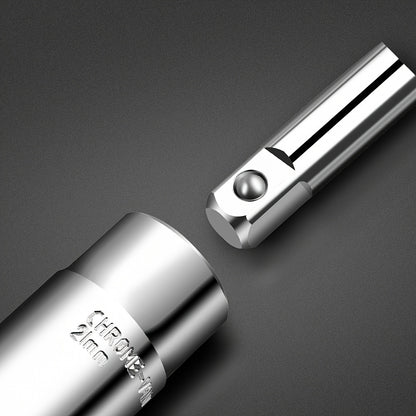 4-in-1 Telescoping Socket Wrench Set - Chrome Vanadium Steel Emergency Tool