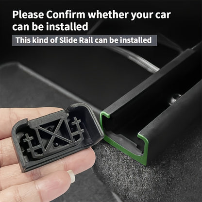 Tesla Model 3/Y Seat Track Protector Set - 4 Pack Scratch-Resistant Covers