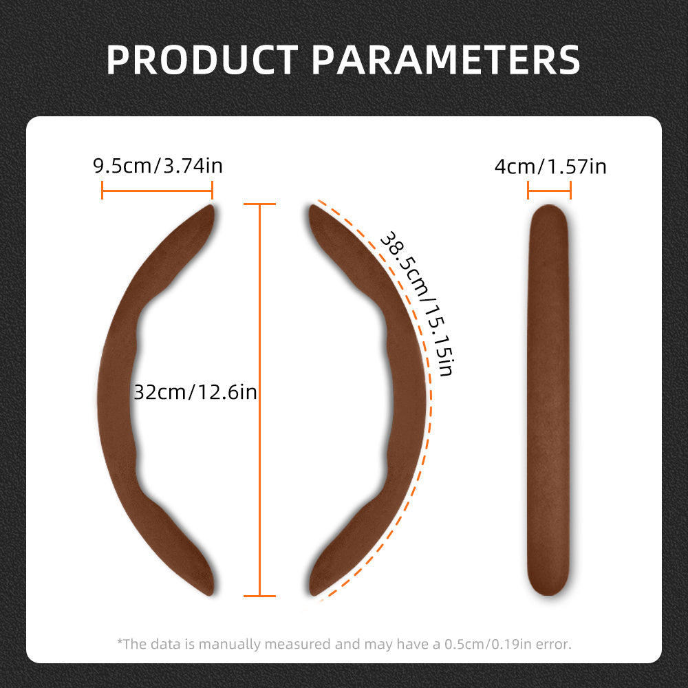 BYD Winter Anti-Slip Steering Wheel Covers - Ultra-Thin Segmented Design