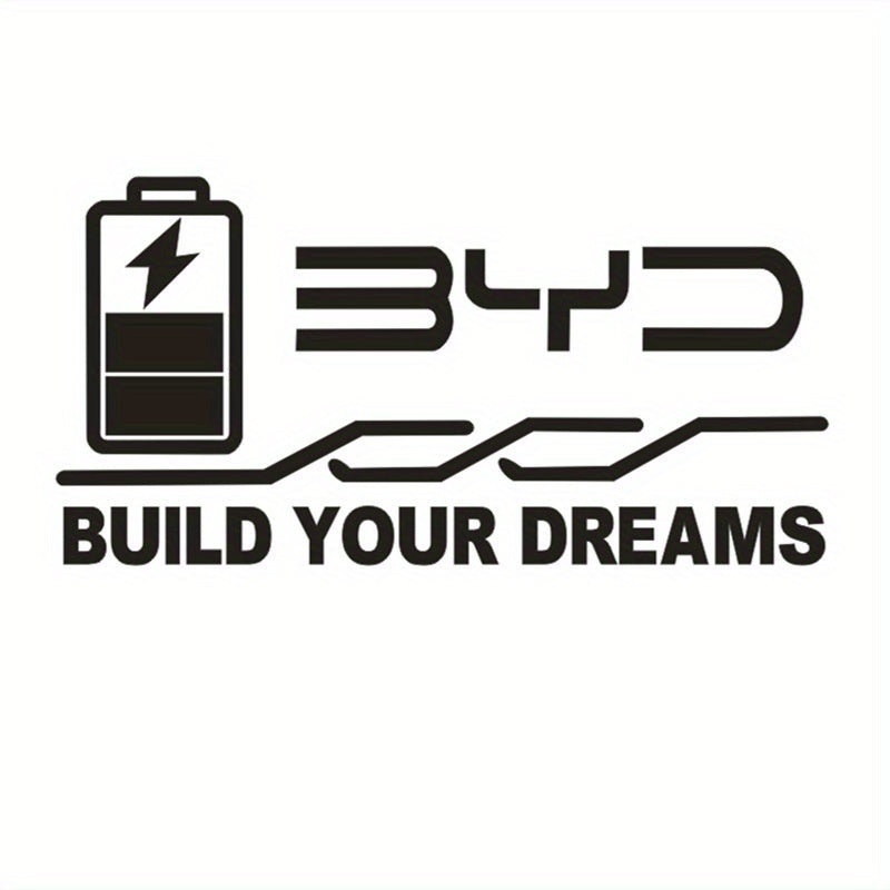 BYD ATTO 3 EV Charging Port Cover Sticker - Premium Vinyl Decal
