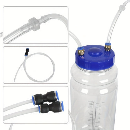 Universal Manual Oil Change Vacuum Pump - 67.63oz PE Suction Tool