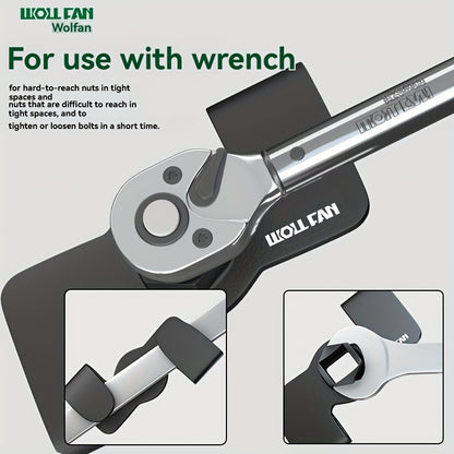 Universal Socket Wrench Extension Adapter - 1/2 Inch Drive for Tight Spaces
