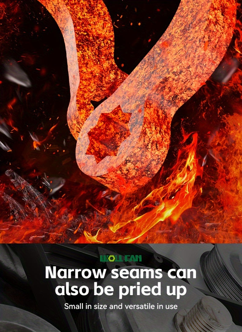 Bull Horn Half Shaft Disassembly Tool - 3/8 Drive Axle Removal Pry Bar