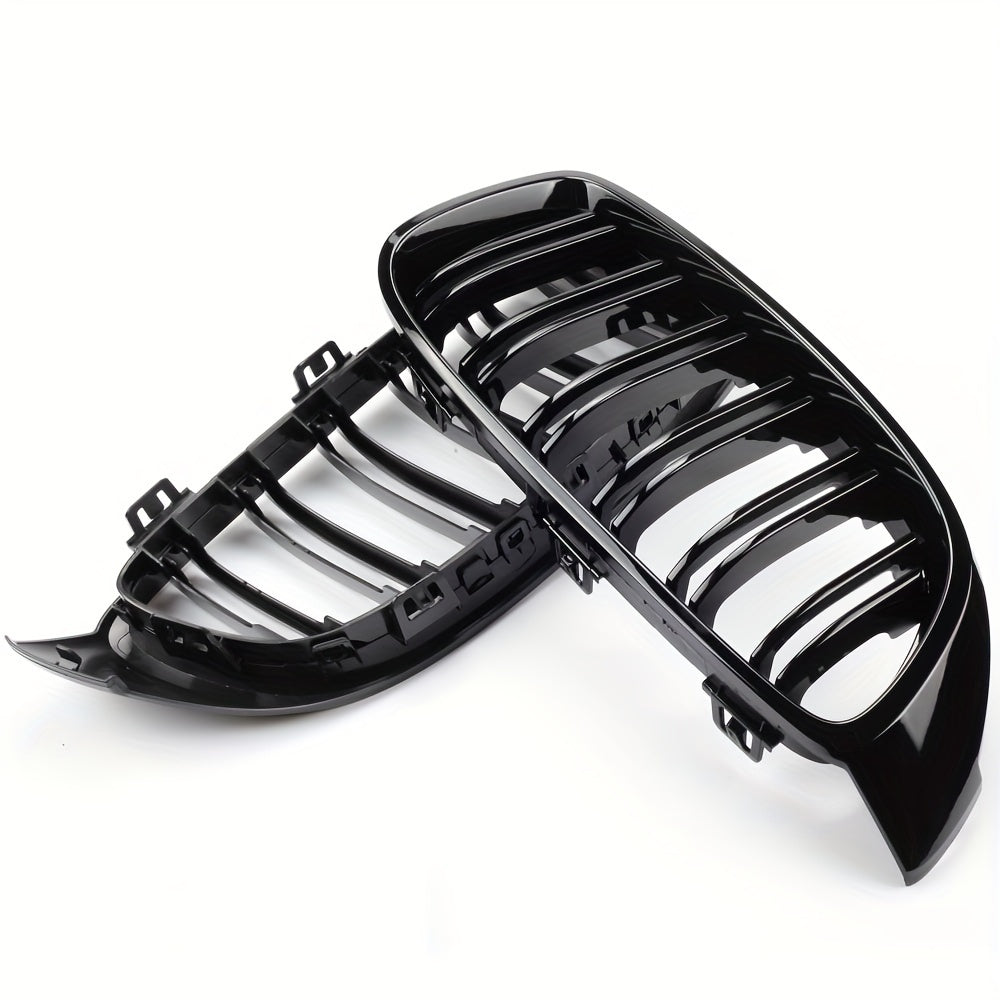 BMW F32 F33 F36 F80 F82 M4 Style Kidney Grille - Black