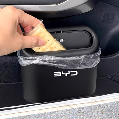 BYD Vehicle Trash Can - Leakproof Compact Design for All BYD Models