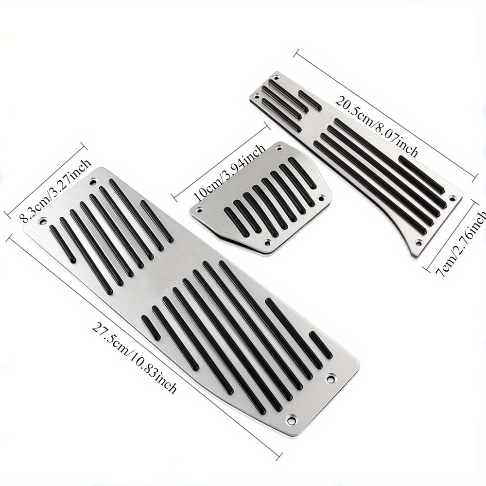 BMW Aluminum Alloy Pedal Set - Non-Slip Racing Style Pedals