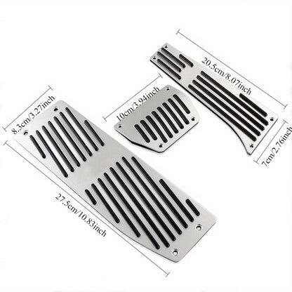 BMW Aluminum Alloy Pedal Set - Non-Slip Racing Style Pedals