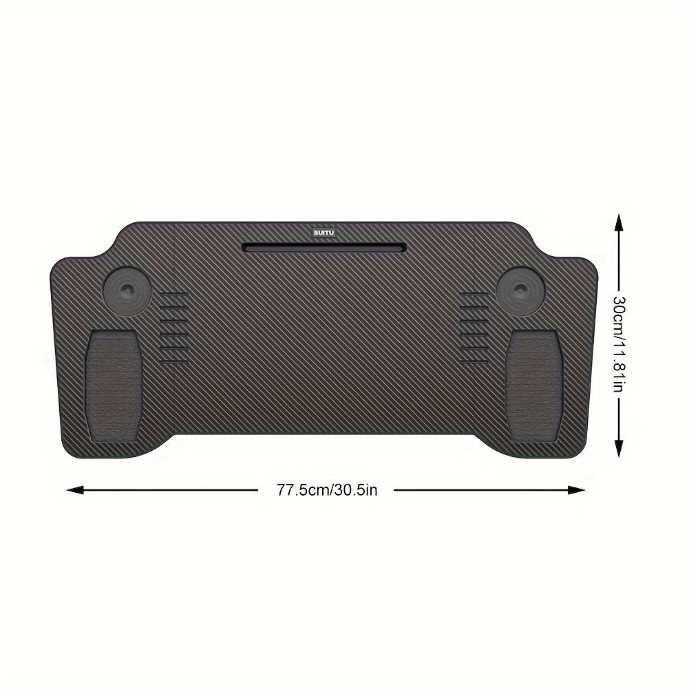 Tesla Model 3/Y Folding Travel Table - ABS Resin Seat Organizer with Laptop Tray