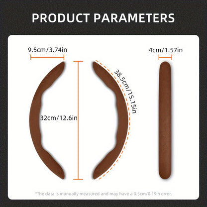 Toyota Winter Fleece Steering Wheel Cover - Ultra-Thin Anti-Slip for RAV4 Camry Corolla