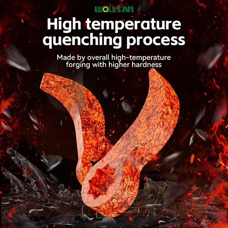 Bull Horn Half Shaft Disassembly Tool - 3/8 Drive Axle Removal Pry Bar