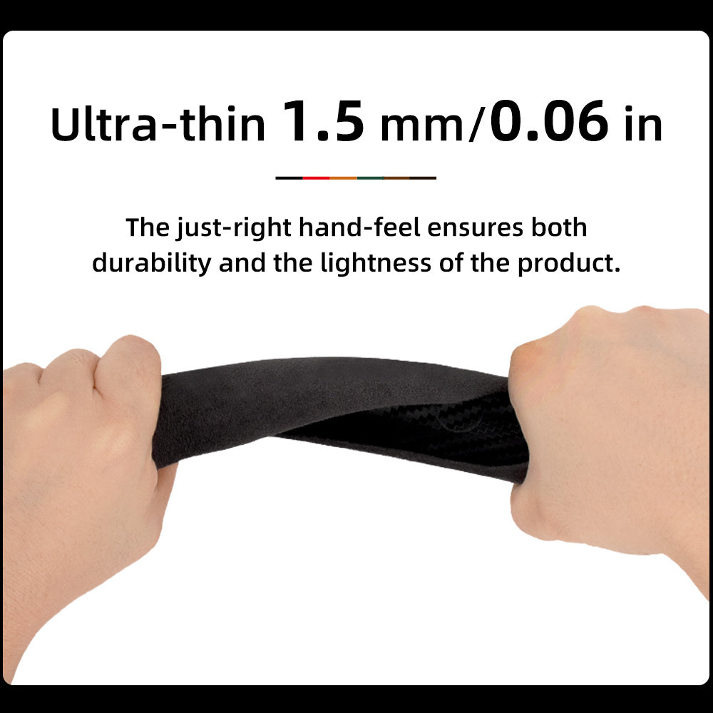 Toyota Winter Fleece Steering Wheel Cover - Ultra-Thin Anti-Slip for RAV4 Camry Corolla