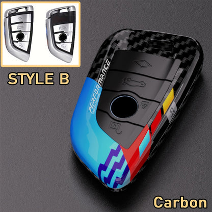 BMW ABS Key Fob Cover - 2-8 Series X1-X6 M2-M8 Protection Carbon-B