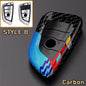 BMW ABS Key Fob Cover - 2-8 Series X1-X6 M2-M8 Protection Carbon-B