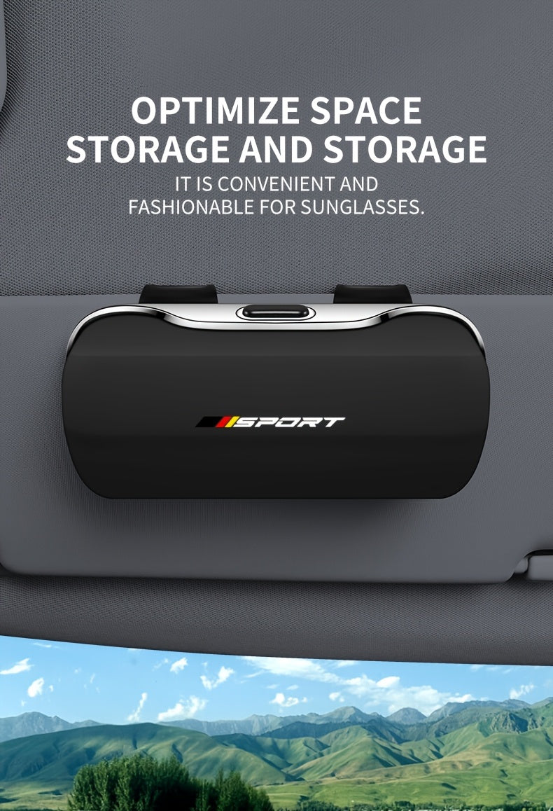 German Car Sun Visor Glasses Case - BMW Audi Mercedes