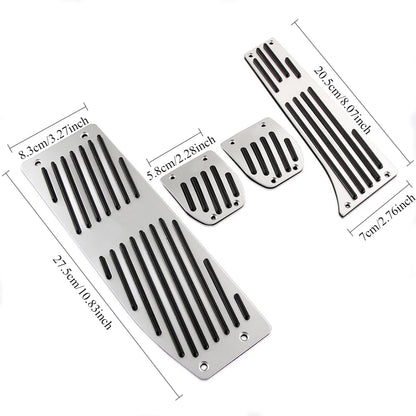 BMW Aluminum Alloy Pedal Set - Non-Slip Racing Style Pedals