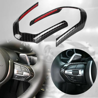 BMW Carbon Fiber Steering Wheel Cover - F10-F36 M-Sport PVC