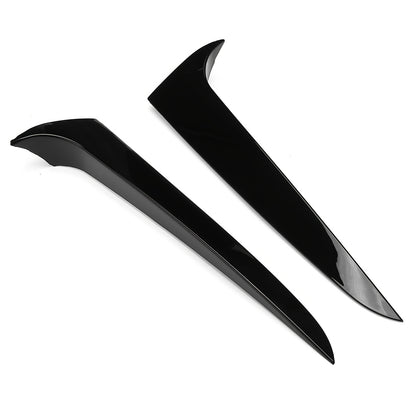 BMW X3 F25 Rear Window Spoiler - Glossy Black ABS Canards