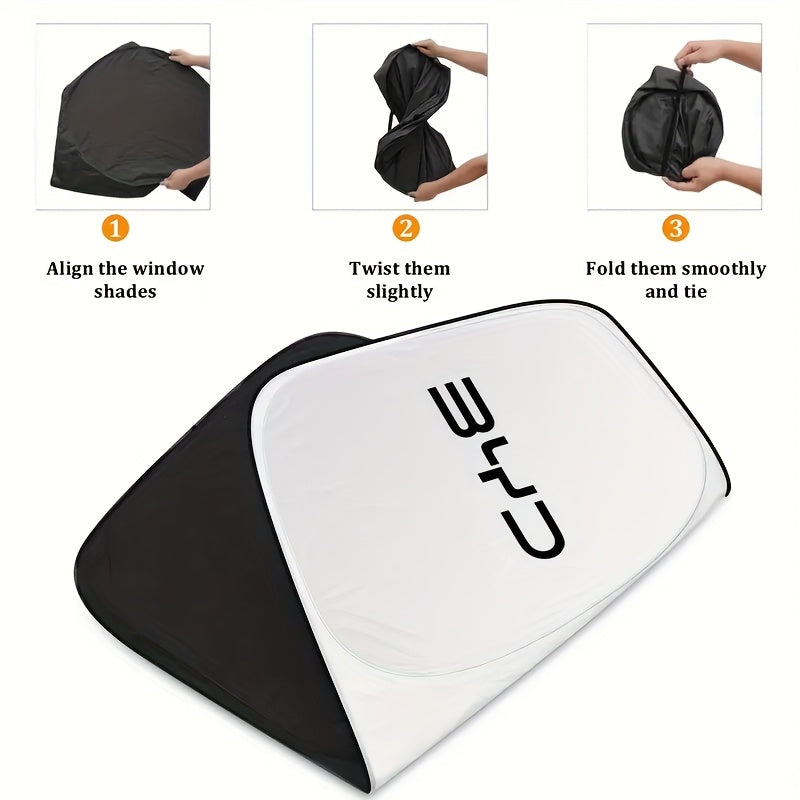 BYD Car Sunshades - Model-Specific Heat Insulation & UV Protection Curtains